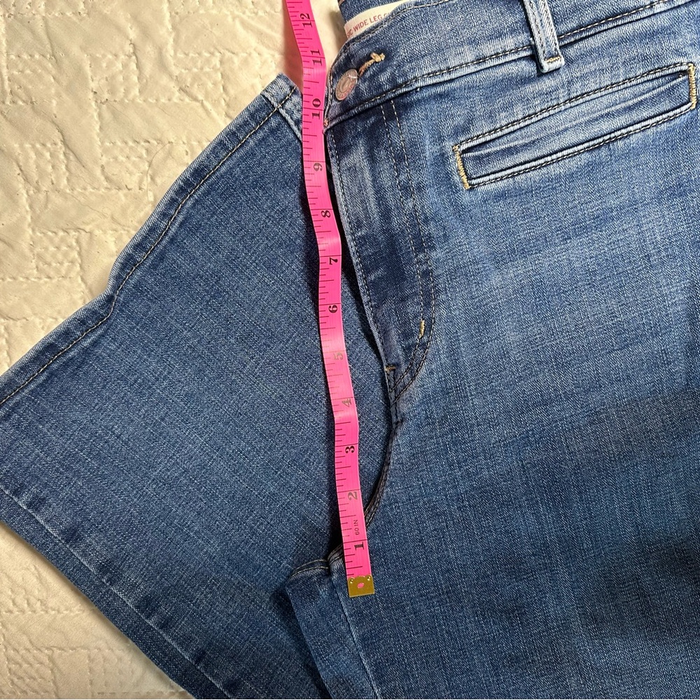 Levi's Blue Straight Jeans Timeless Denim - Picture 3 of 7